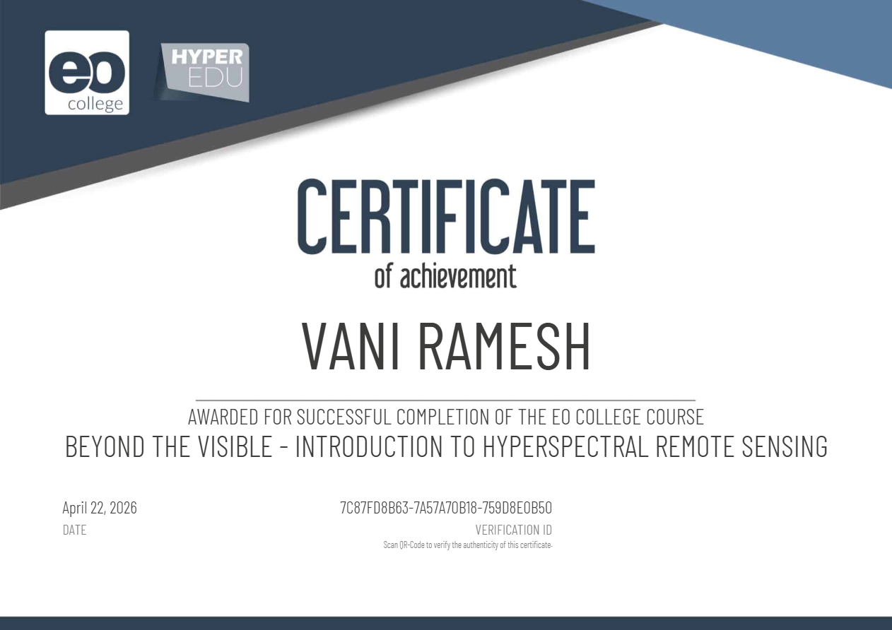 Certificate Verification – EO College