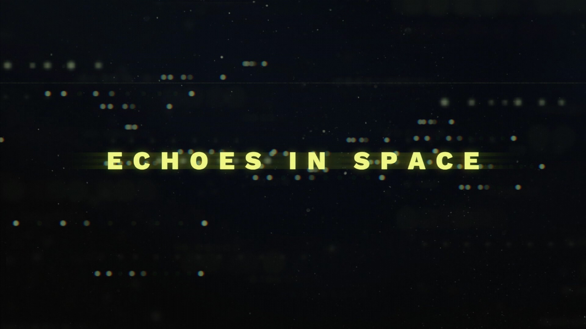 Echoes in space